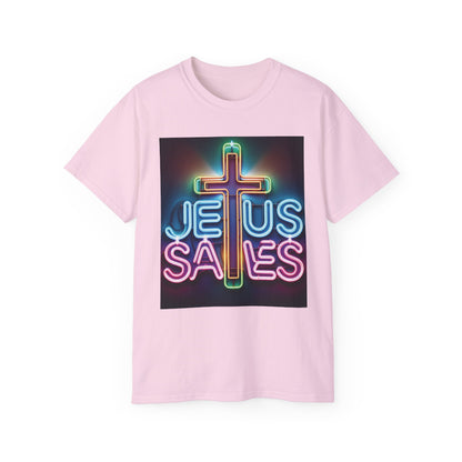 "Jesus saves" T-shirt