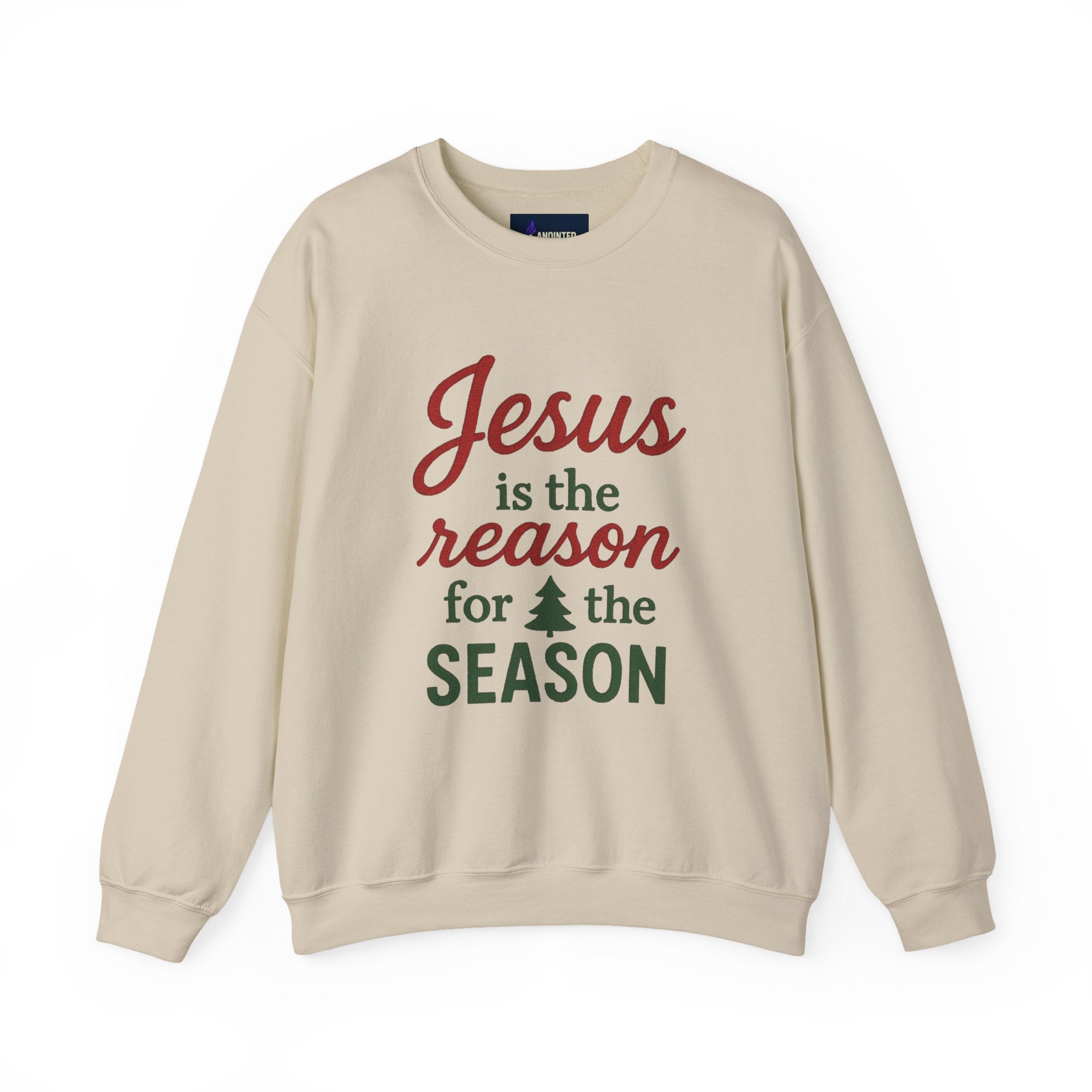 Jesus Is the Reason for the Season Crewneck Sweatshirt