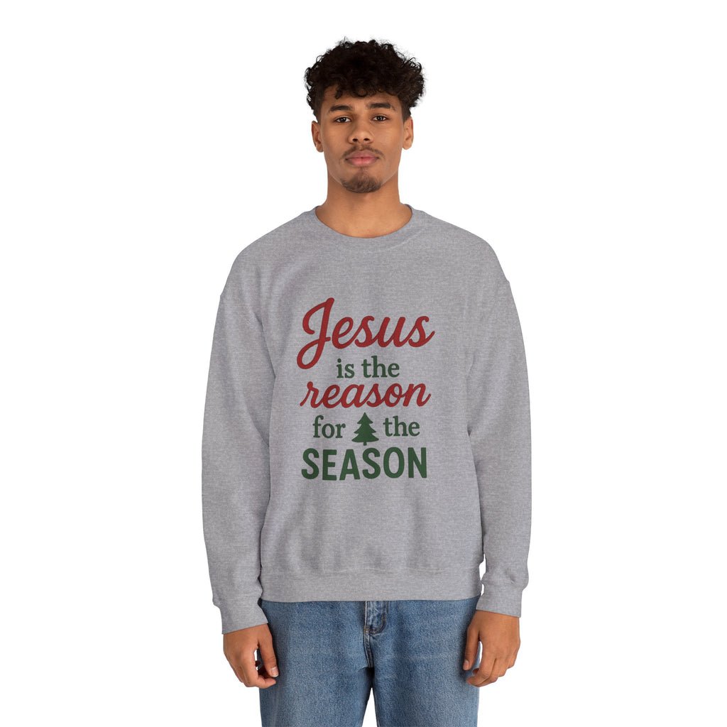 Jesus Is the Reason for the Season Crewneck Sweatshirt