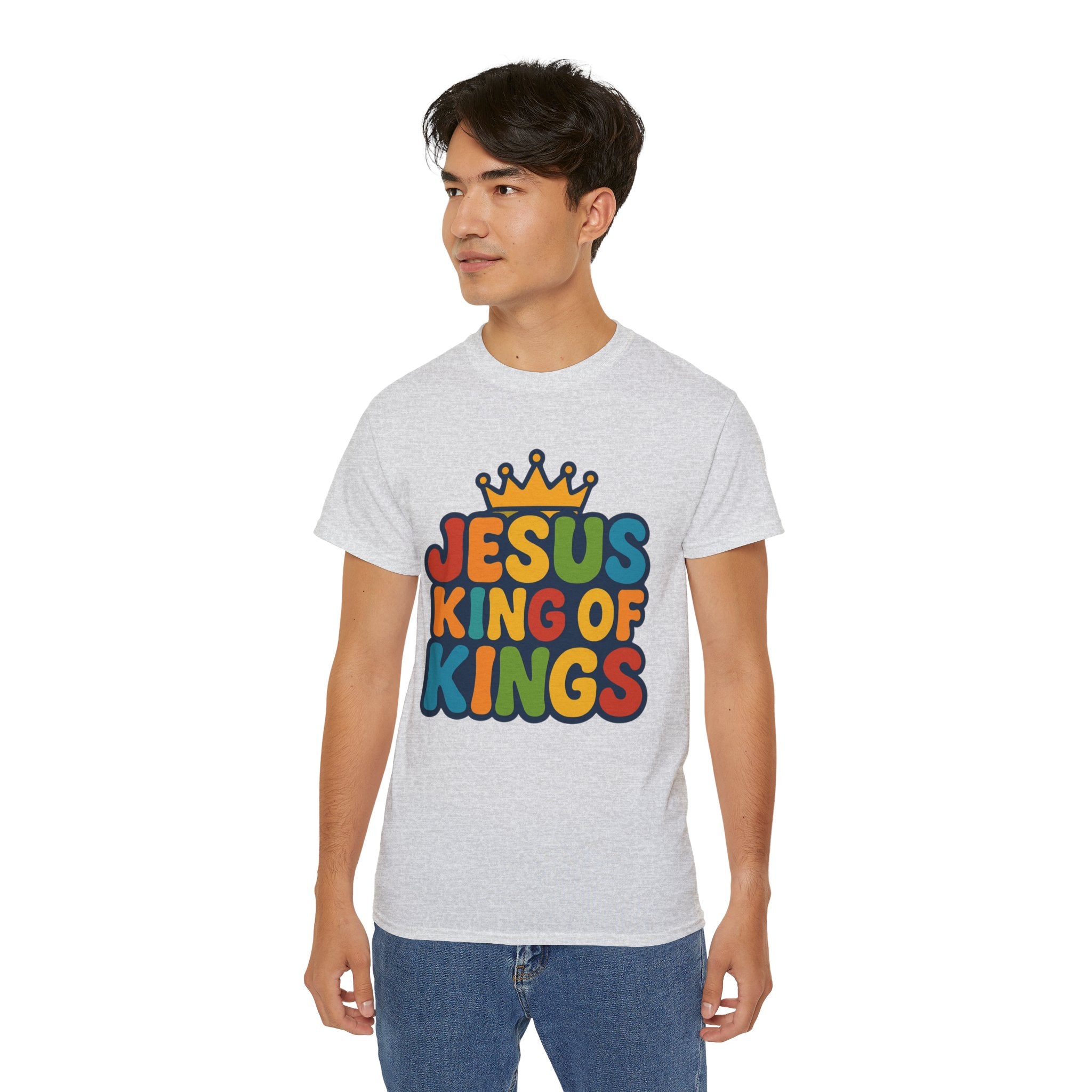 Religious T-Shirt - Jesus King of Kings Design