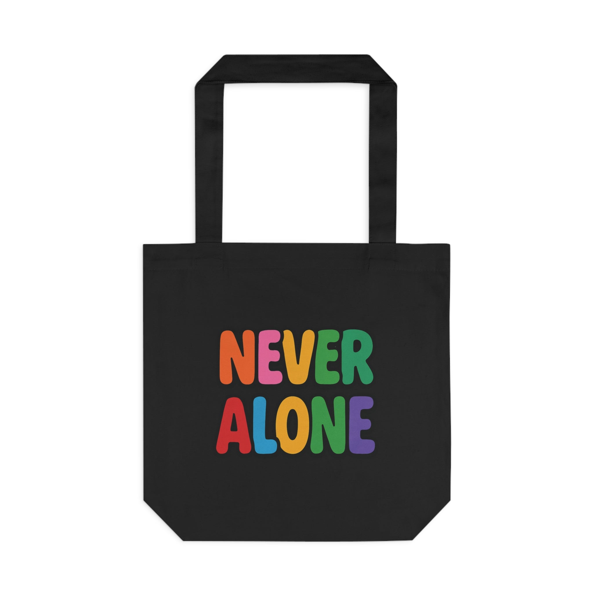 Tote Bag - 'Never Alone with Jesus' Design