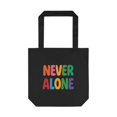 Tote Bag - 'Never Alone with Jesus' Design