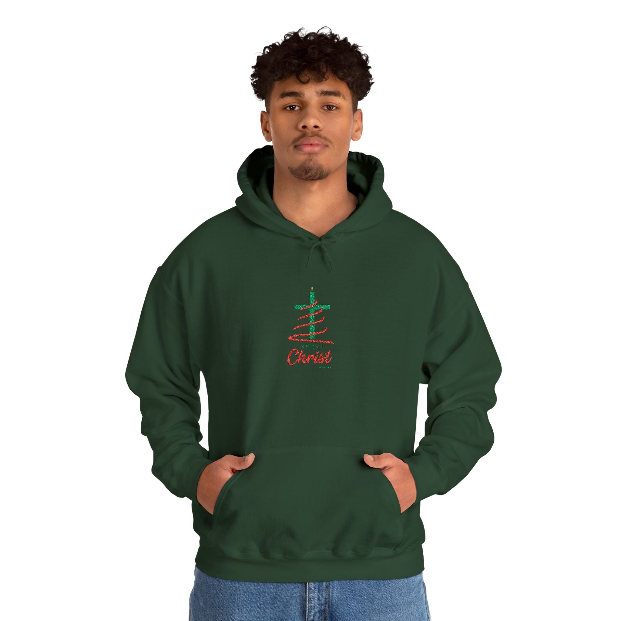 Merry Christ mas Hoodie — Festive Holiday Christmas Sweatshirt