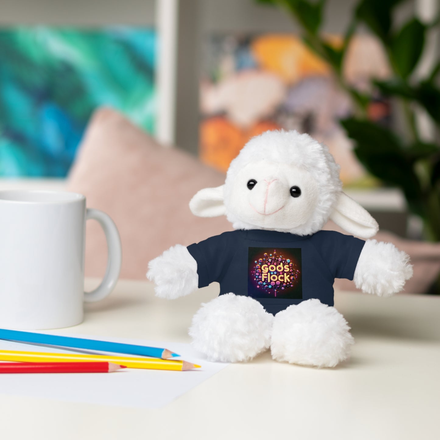 Stuffed Animal Sheep "Gods Flock"