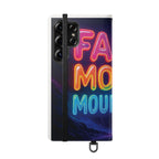 Vibrant Faith Flip Cases with Neon Design, Perfect for Gifts, Inspirational Phone Cover, Trendy Accessory, Motivational Quote Case