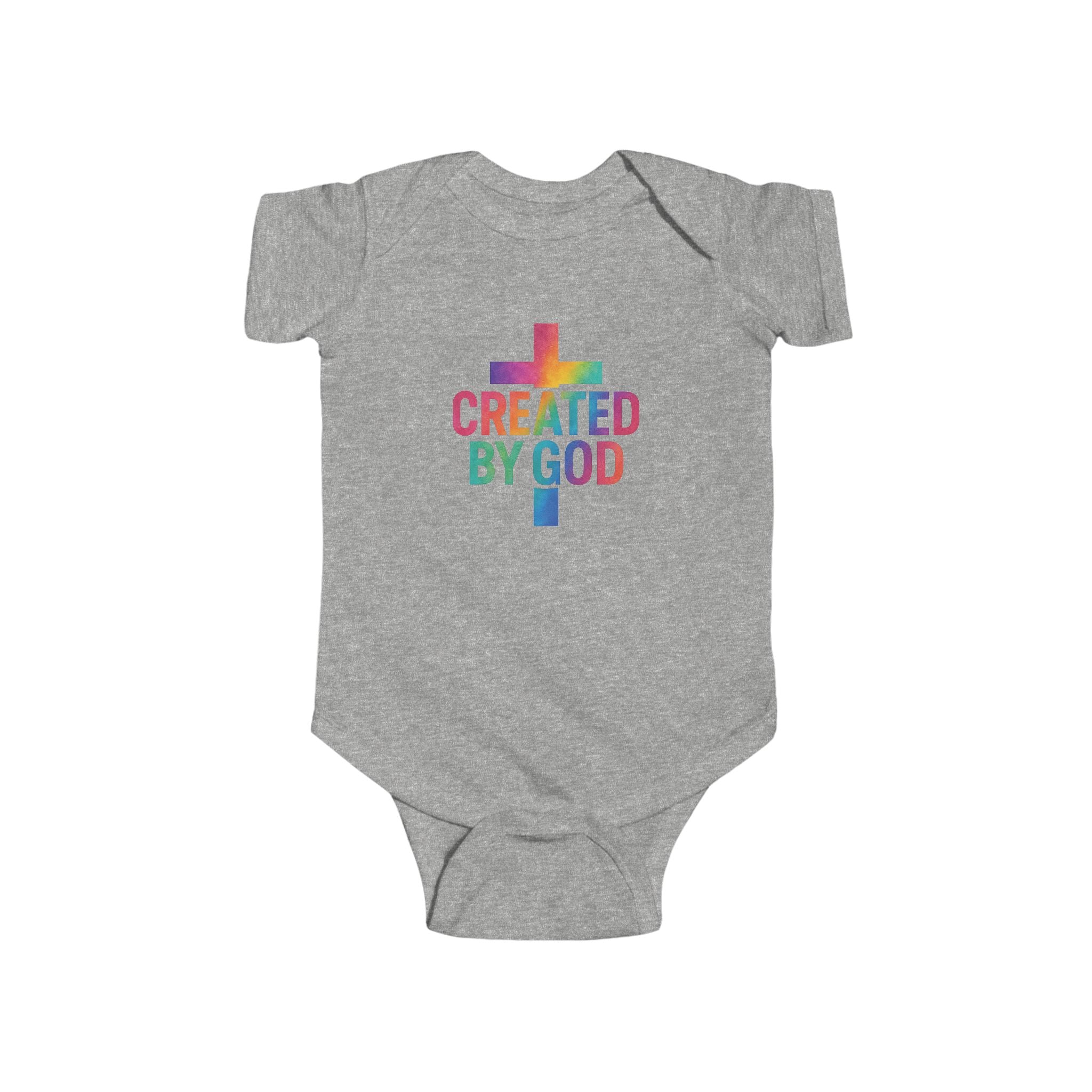 "Created by God "  Infant Bodysuit