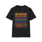 Bible Verse Softstyle T-Shirt Joshua 1:9