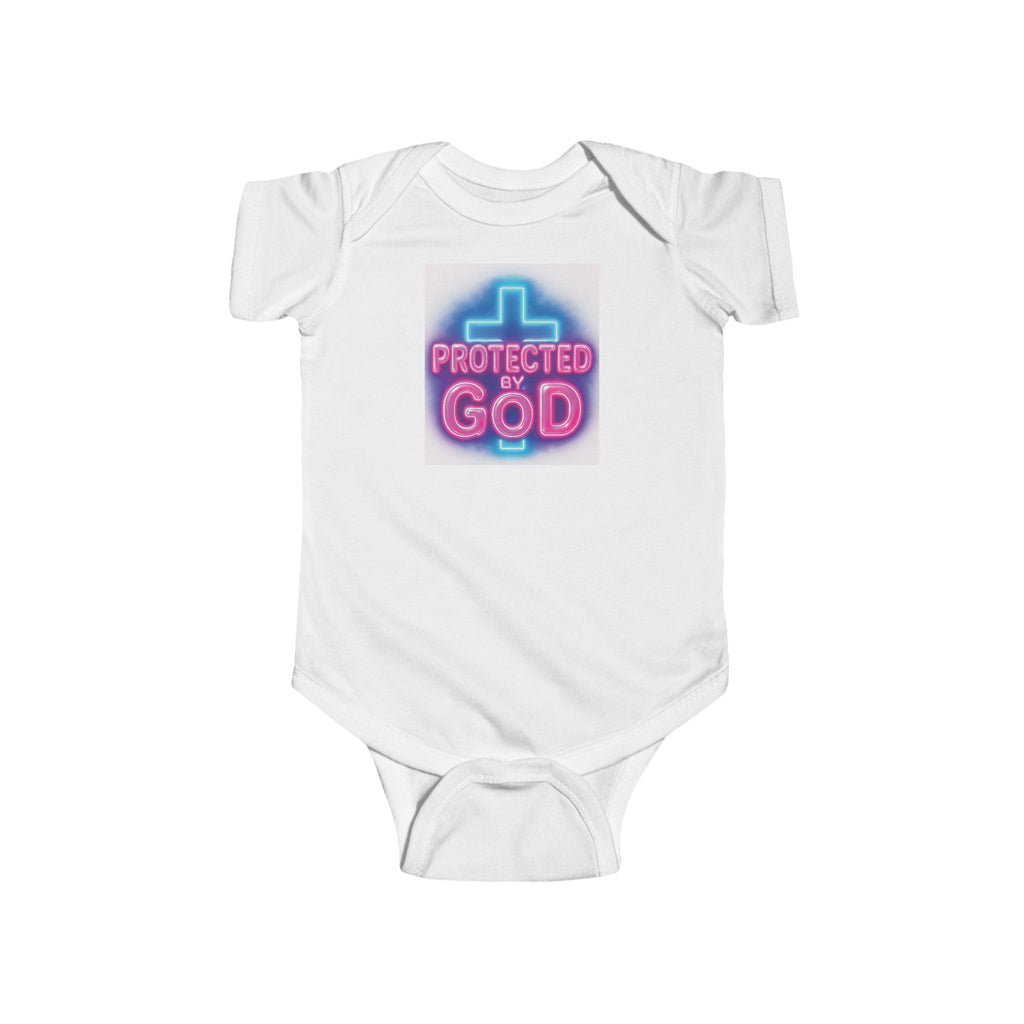 “Protected by God Baby Onesie"