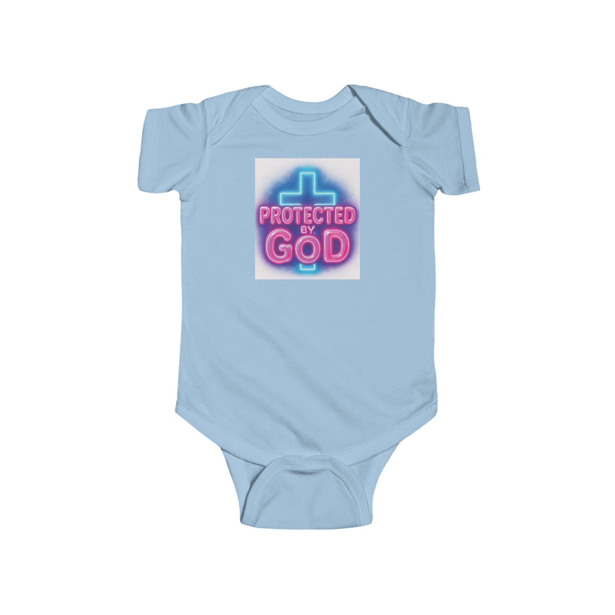 “Protected by God Baby Onesie"