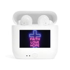 Wireless Earbuds - Faith Love Hope Design