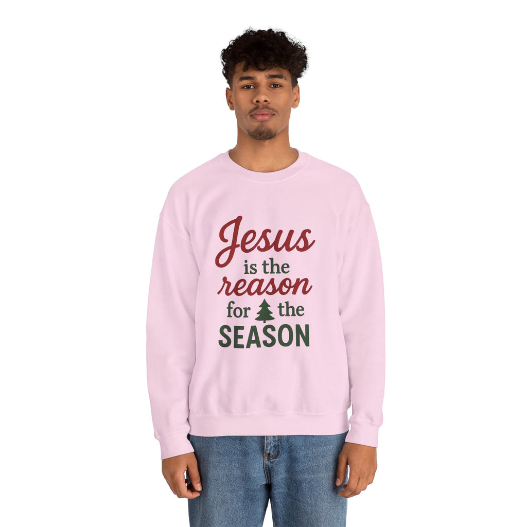 Jesus Is the Reason for the Season Crewneck Sweatshirt