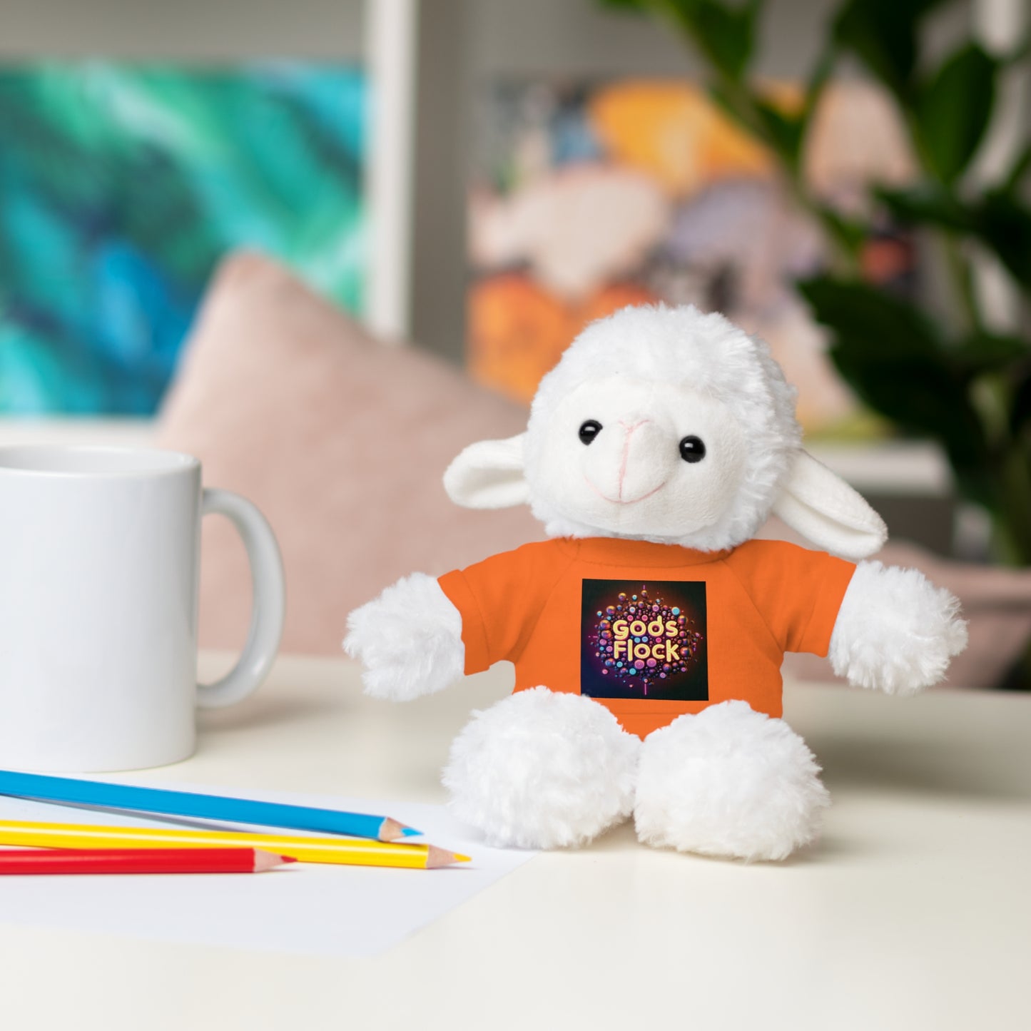 Stuffed Animal Sheep "Gods Flock"